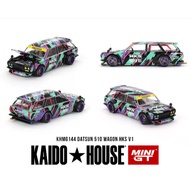 Mini GT Kaido House #144 Datsun Kaido 510 Wagon HKS V1
