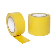 3 inch yellow floor duct tape /floor marking yellow 72mm x 33m equivalent to 3M brand