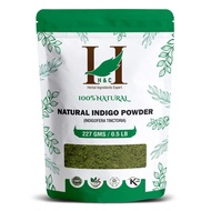 H&C Natural Indigo Powder 227g (100% Natural) / Natural Black Dye / For Hair Care / Hair Color