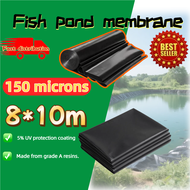 Plastic pond cover 6×20 m. 8×10 m. Black thickness 0.15 mm. Pond cover rubber fabric pond cover fish