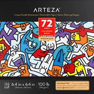 E096 Doodle Coloring Book Printable PDF Digital Coloring Pages