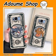 Samsung S8 / S8 Plus / S8+ Case With TPU Square Border Printed To, Jarnish Cute, Doraemon