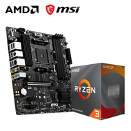 【真香】微星 B550M PRO-VDH WIFI+AMD【四核】Ryzen3 4100