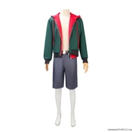 Premium Spider-man Miles Morales Cosplay Costume With Hoodie And Mask Superhero Enthusiasts For
