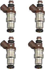 MEXWLOP 4pcs Fuel Injectors, for Toyota, Prado J90 HILUX RZN HIACE RCH 3RZ-FE 2.7L 3RZFE RZJ 23250-7