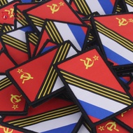 Russian Army Fan Morale Badge Victory Flag Russian Flag Russian Tricolor Flag George with Armband Ve