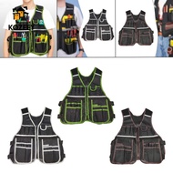 KOZEEY Tool Vest Tool Organizer with Multi Pockets Tool Pouch for Handyman Carpenter Plumber