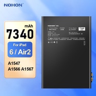 NOHON 7340mAh A1547 Tablet Battery for i-Pad 6 / Air 2 Air2 A1566 A1567 Replacement Lithium Polymer 