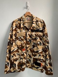 Aape by A Bathing Ape M65 Camo Shirt Jacket 男式襯衫