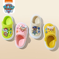 Paw Patrol Summer Children's Cartoon Hole Shoes Men's and Women's Baby Baotou Slippers EVA Lightweight Material Soft Sole Anti slip Design Slippers 2-7 Years Old