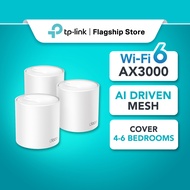 TP-Link AX3000 Deco X50 (3 PACK) Whole Home AI-Driven Wifi 6 Mesh Wifi Router or AP Mode Support All