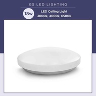 1/2/3PCS FEEL-LITE 18W Simply LED Ceiling Light (3000K/ 4000k/ 6500k)/2/3PCS FEEL-LITE 18W Simply LE