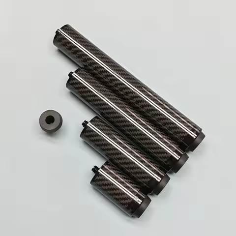 FURY CUE Extension Carbon Material :2 Inch/4 Inch/6 Inch/8 Inch (Optional) Include Bumper Billiards
