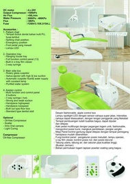 Dental unit /kursi gigi fengdan