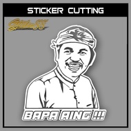NEWEST Cutting sticker dedi mulyadi father aing / kang dedi mulyadi