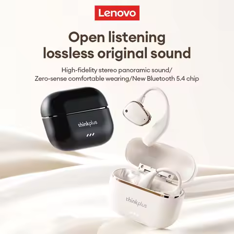 Original Lenovo LP78 OWS Wireless Headphones 5.4 Bluetooth Earphone Stereo Game Call Noise Reduction