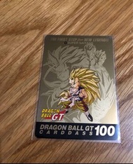 ［美品］龍珠閃卡 金卡 100枚紀念卡
