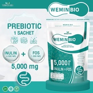 WISAMIN WEMIN BIO | Prebiotics Inulin + FOS | Dietary Supplement | Halal Certified | 1 Bag (60 Sache