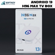 H96 MAX 8K Ultra HD TV Box | Android 13 TV Box | Rk3528 Chipset | 4GB + 32GB | 2.4G/5G Wifi 6 | Used