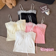 Women's Lace Vest Spring And Summer Design 2025 Sleeveless "FY10127" Qingsun