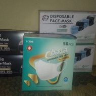 PAKET 5 box Masker. 4 box masker 3 ply+1 box masker ducbill isi 50 pcs