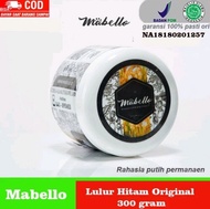 MABELLO BEDDA LOTONG - LULUR BADAN MABELLO LULUR HITAM 300GR BPOM