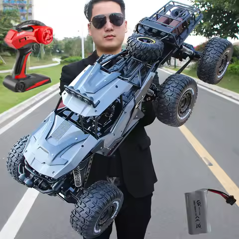 1:6 Oversized Size 4WD RC Car 70CM 6 Wheel RC Truck Body Remote Control Offroad 4x4 Vehicles Electri