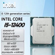 二手出清裸裝Intel Core i5-12400 中央處理器 LGA 1700 2.5GHz 6核心內含風扇