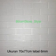 Wallpaper Foam 3D Bata motif kulit Jeruk tebel