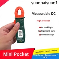 . Clamp Meter AC DC Clamp Meter Multimeter Clamp Meter Clamp Type Mini Pocket Small Portable Mini Ammeter