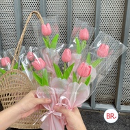[November 20] Wholesale Latex Tulip Bouquet - DIY Accessory Set Meaningful Graduation and Birthday G