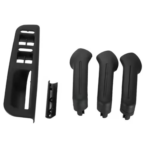 Front Rear Left Right Door Black Pull Grab Handle VW Bora Golf 4 MK4 for Jetta 1999-2004 Carbon Fibe
