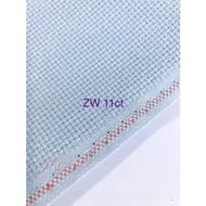 Zweigart 11ct Cross Stitch Fabric/ Cloth Kain Sulam Cross Stitch 11ct (Ready stock)