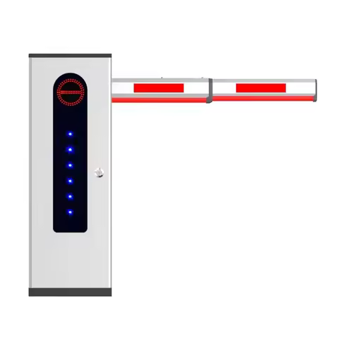 Electric Parking Lot Barrier Gate Toll System Lifting Barrier Access Automatic Fence Straight Boom B