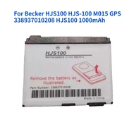 For Becker HJS100 HJS-100 M015 GPS 338937010208 HJS100 1000mAh Rechargable Battery