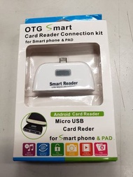 ※減價三天※ 全新 Smart Reader connection kit，Micro 轉USB，SD，micro SD