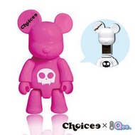 台北 NOVA實體門市 Choicee x Qee 8GB 8G 公仔熊隨身碟，粉/ 黑/白/淺藍 4色