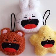 FIO HAHAHA Club Fluffy Mirror Keyring