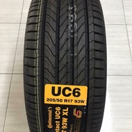 Continental Ultra Contact UC6 205/50 R17 Ban Mobil BMW 228 VW Jetta Veloz Livina Tahun Produksi 2021