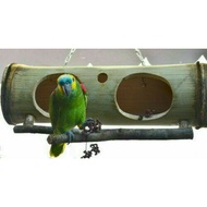Bamboo bird perch, bird perch for all types of birds, unviersal perch
