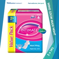 Intimate Maxi Heavy Flow Night Use Wing (SF) 28cm Sanitary Pad - 2 x 14's