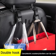 2/4Pcs Car Multifunctional Hooks Seat Rear Hooks Seat Back Organizers Hook Car Accessories For Mazda