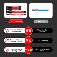 FPH1 FPH2 FPH3 Screwdriver Bits Phillips Flat Head 1/4 Inch Shank Special Magnetic Electrician Screw