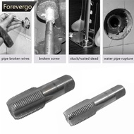FOREVERGO HSS Straight Flute Thread Screw Tap BSP 1/2" 3/4" Pipe Taper Tap F3I5