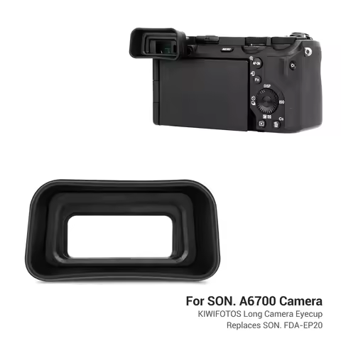 A7CII A7CR A7R A7R II A7R III A7C A6100 A6700 Eyecup Eyepiece Soft Silicon Extended Camera Viewfinde