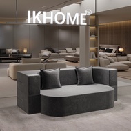 IKHOME Folding Sofa Bed Convertible Futon Sleeper Bed 2-in-1 Foldable Floor Mattress Breathable High