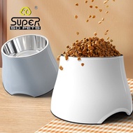 Hup Dog Bowl Dog Food Bowl Pet Food Bowl Dog Bowl Dog Food Bowl Protects Neck Anti-Spill Large Dog