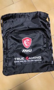 微星 msi 縮口後背包 縮口袋 全新