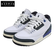 Nike Air Jordan 3 Retro OG SP “For the Love” 男款運動鞋，白色/灰色配色，尺寸 25cm，貨號 HV8571-100（二手）- 成色極佳