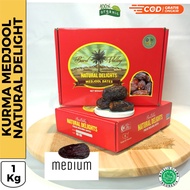 Dates Medjool Natural Medium 1kg/Medjool Natural Delight/Dates Medjool/Medjoul/Medjol